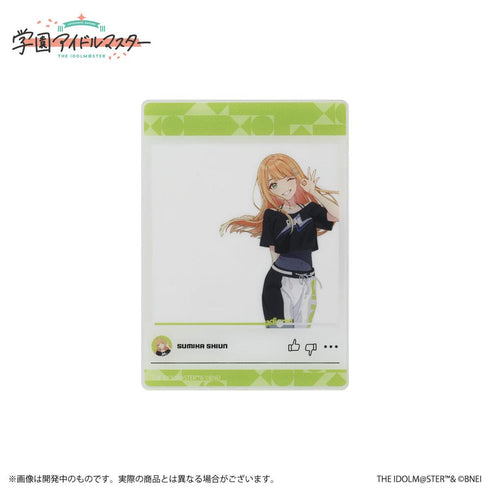 『学園アイドルマスター』公式クリアカード 紫雲清夏 B【202505再販】